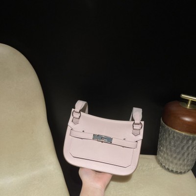 hermes jypsiere mini 23cm 吉普赛 <strong>Swift</strong>皮 09梦幻粉紫 银扣(爱马仕吉普赛包哪年停产)