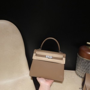 hermes kelly 25cm 凯莉包 swift皮 D0威马犬 银扣