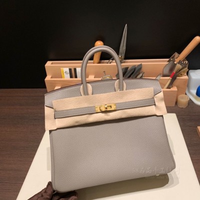 hermes birkin 25cm 铂金包 <strong>togo</strong>皮 M8沥青灰(爱马仕birkin铂金包)