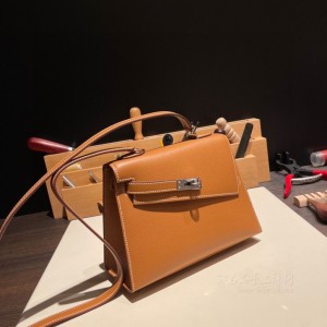 hermes kelly desordre 双面凯莉 epsom皮 37金棕 银扣(hermes凯莉包包价格) 价格