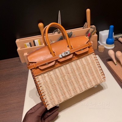 hermes birkin Picnic 25cm <strong>马鞍皮</strong>编藤条 野餐包 <strong>马鞍皮</strong>(爱马仕 halzan <strong>马鞍皮</strong>)