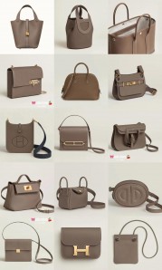 Hermes大象灰🐘包包合集-爱马仕大象灰怎么选？