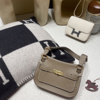 hermes jypsiere mini 23cm 吉普赛 <strong>Swift</strong>皮 18大象灰 金扣(爱马仕吉普赛大号)