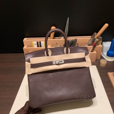hermes birkin 25cm 铂金包 福宝<strong>马鞍皮</strong>Barenia faubourg 46乌木 银扣(爱马仕铂金包<strong>马鞍皮</strong>)