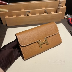 hermes Constance wallet 康康长夹钱包epsom皮皮 37金棕 金扣(爱马仕康康包是什么皮质) 尺寸