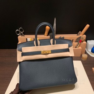 hermes birkin 25cm 铂金包 togo皮 松柏绿 金扣(爱马仕birkin铂金包)