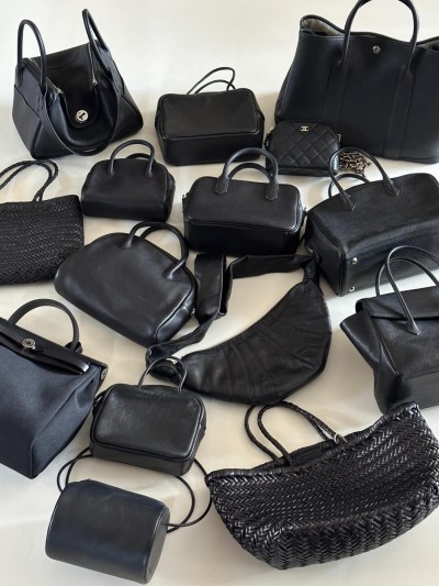 黑色奢侈品大牌包包分享
