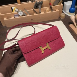 hermes Constance to go epsom皮 Q5中国红 金扣 高仿