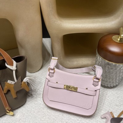 hermes jypsiere mini 23cm 吉普赛 <strong>Swift</strong>皮 09梦幻粉紫 金扣(hermes 吉普赛尺寸)